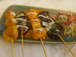 Satay Hed & Tao Hoo at Mali Vegan Thai in South West London