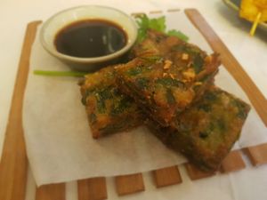 Gui Chai Krob at Mali Vegan Thai in South West London