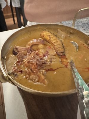 Massaman curry  at Mali Vegan Thai in South West London