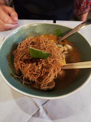 Kao Soi at Mali Vegan Thai in South West London