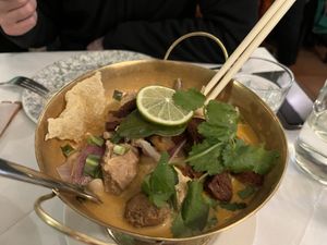 Mama je oat  at Mali Vegan Thai in South West London