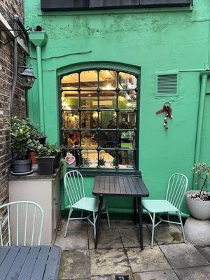 Entrance   at Mali Vegan Thai in South West London