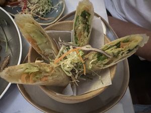 Rollitos   at Mali Vegan Thai in South West London