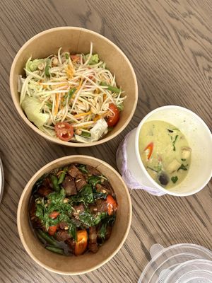 Amazing takeout!  at Mali Vegan Thai in South West London