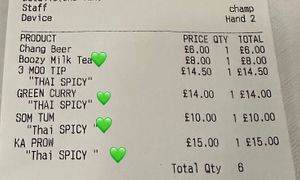   at Mali Vegan Thai in South West London