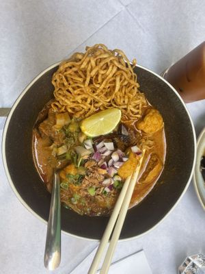 Kao Soi   at Mali Vegan Thai in South West London