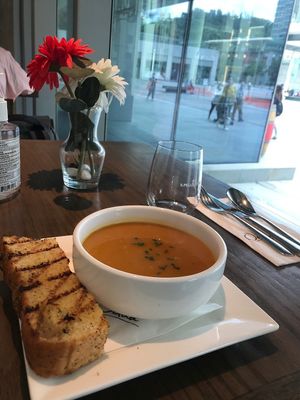 Pumpkin soup of the day at Oolaa - Tung Chung in Outlying Islands