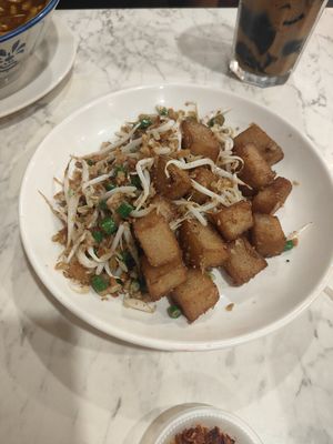 Radish Cake at Hailam Vege in Kuala Lumpur