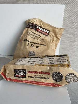   at Fat Bastard Burrito Co in Mississauga