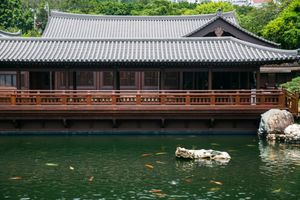 Garden at Mat Su Cha Kei - 松茶榭 in Kowloon
