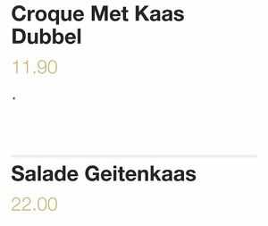 Menu augustus 2021 at MISTRAL in Bree