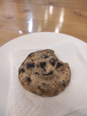 Double chocolate cookie at Always Happy Food co. in Kathmandu