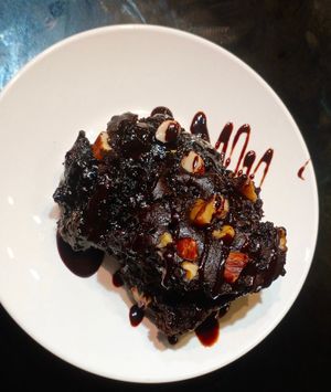 VEGAN🌱 brownie here is absolutely delicious at Always Happy Food co. in Kathmandu