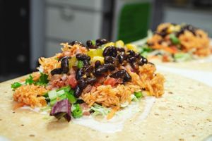 mexican wrap at Always Happy Food co. in Kathmandu