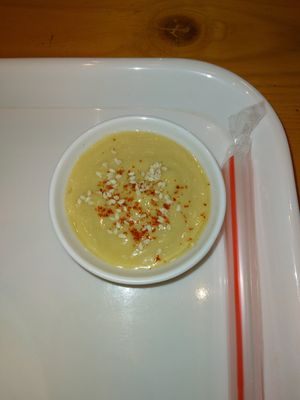 Hummus at Always Happy Food co. in Kathmandu