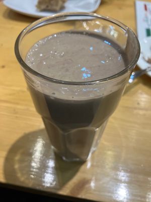 Protein smoothie at Always Happy Food co. in Kathmandu