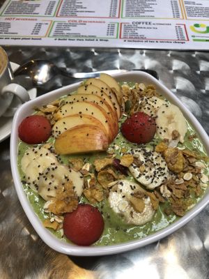 Super green smoothie   at Always Happy Food co. in Kathmandu