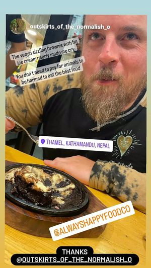  at Always Happy Food co. in Kathmandu