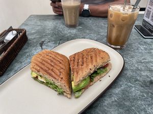 Panini  at Always Happy Food co. in Kathmandu