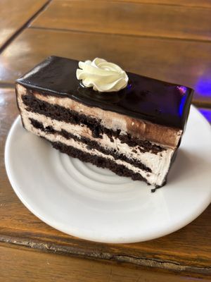 Vegan chocolate cake  at Always Happy Food co. in Kathmandu