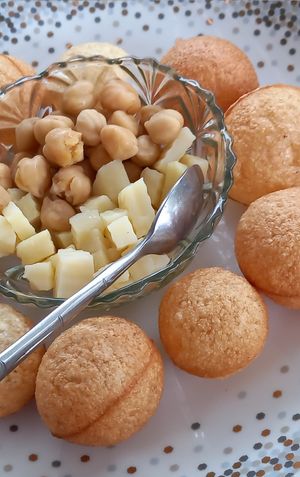 Amazing crispy Pani Puri at Yummy India in Chiang Mai