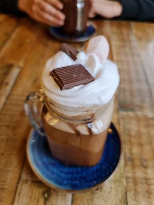 Hot chocolate special at The Glass Strawberry  in Doncaster