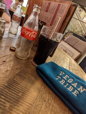 Glass coke at The Glass Strawberry  in Doncaster