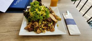 Vegan Pilze Salat at Restaurant am Piburger See in Oetz
