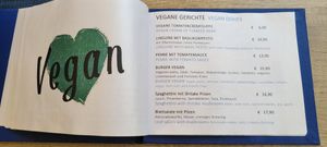 Menukaart at Restaurant am Piburger See in Oetz