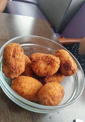 Croquettes at Goleta 55 in Almeria