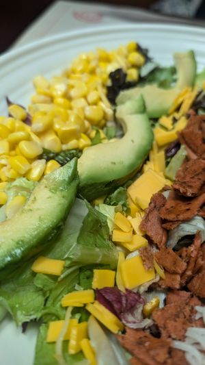 Cobb veggie at Foster's Hollywood in Vinaros