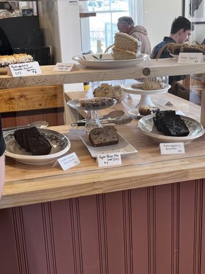   at Two Whales Coffee Shop in Port Rexton