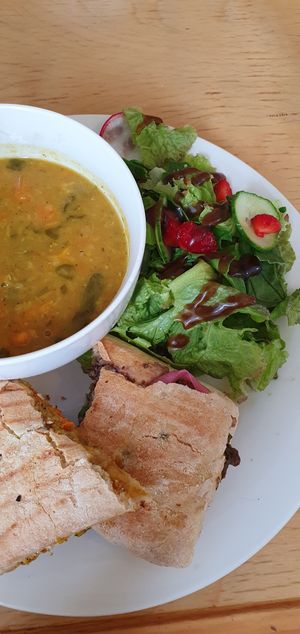  at Two Whales Coffee Shop in Port Rexton