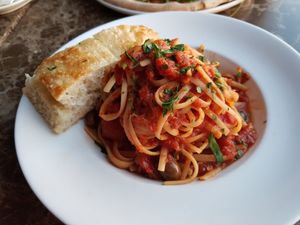 Linguini at Olivia Zachariasbryggen in Bergen