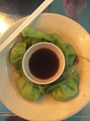 Dumplings  at Chi Thu - Leopoldstraße in Munich