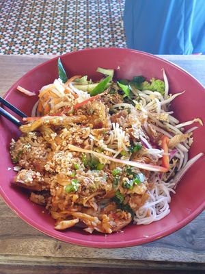 Bun Seitan vegan at Chi Thu - Leopoldstraße in Munich