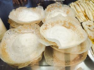 Appom at Latchemy Indian Stall in North Singapore