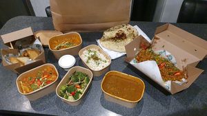 Curry feast at Dhalings Kitchen in Birmingham