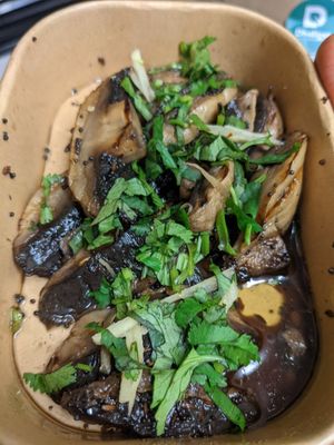 Mushrooms #Veganuary at Dhalings Kitchen in Birmingham