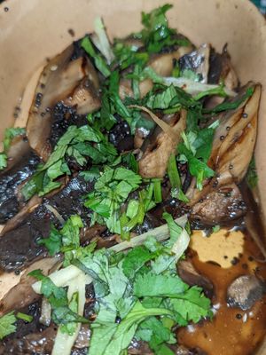 Shrooms #Veganuary at Dhalings Kitchen in Birmingham