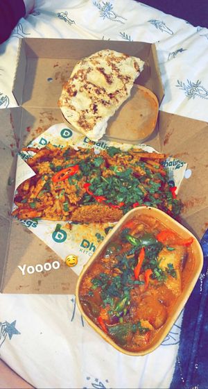 :) #Veganuary at Dhalings Kitchen in Birmingham