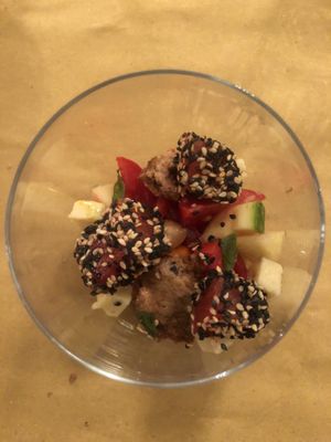 Panzanella at Fefino in Trani