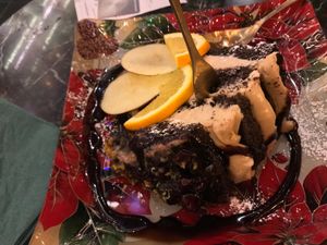 Victorian Choco Vegan Cake at Little Kook in Athens