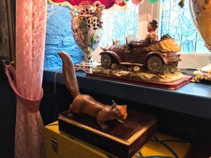 Inside decor at Little Kook in Athens