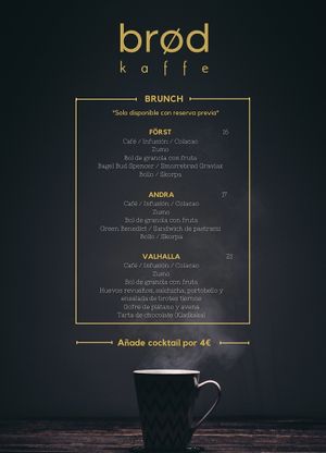 Lovely Brunch deals as well, basically everything can be made vegan at Brød Kaffe in Vigo