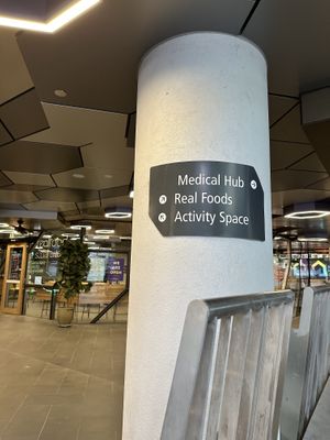   at Realfoods Organic Cafe in Melbourne