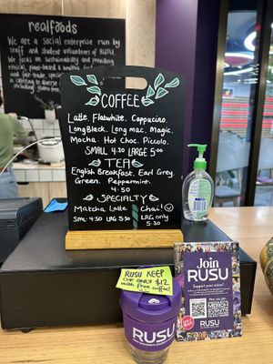   at Realfoods Organic Cafe in Melbourne