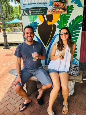 Say hello to our loyal customers  at Healthy Community Suriname in Paramaribo