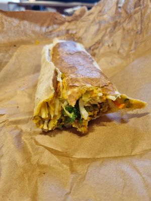 Veganes Falafel Sandwich at Green Kitchen in Flensburg