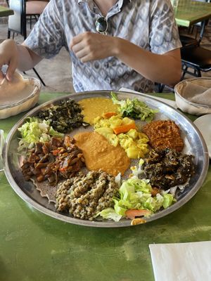 Vegan Platter *Feeds 2-4* at Cafe Desta in Tucson